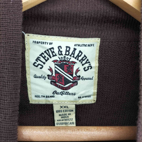 スティーブ バリース STEVE&BARRYS ジップアップニット メンズ import:XXL