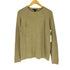 バナナリパブリック BANANA REPUBLIC シルク混 畦編みクルーネックニット メンズ import:M