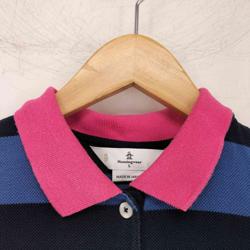 マンシングウェア Munsingwear MADE IN JAPAN 裏地付き切替ワンピース レディース L