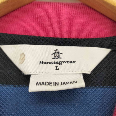 マンシングウェア Munsingwear MADE IN JAPAN 裏地付き切替ワンピース レディース L