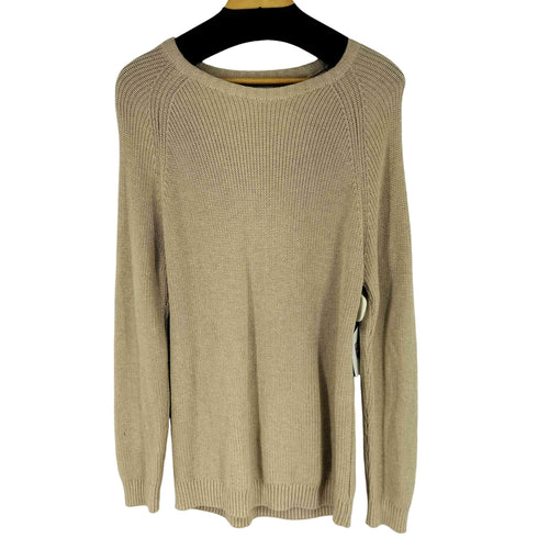 ザラ ZARA ファインコットンニット メンズ import:L