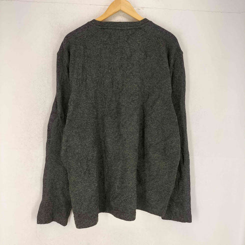 ヴァンヒューゼン VAN HEUSEN 切替クルーネックニット メンズ import:XXL