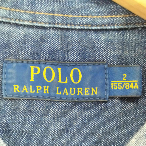 ポロラルフローレン POLO RALPH LAUREN デニムシャツワンピース レディース 2