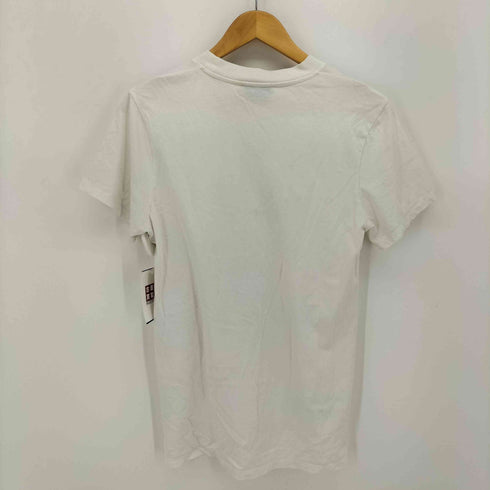 メゾンキツネ MAISON KITSUNE ダブルフォックスヘッド パッチ クラシック Tシャツ レディース XXS
