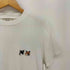メゾンキツネ MAISON KITSUNE ダブルフォックスヘッド パッチ クラシック Tシャツ レディース XXS