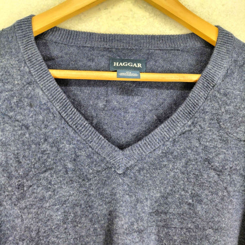 ハガークロージング HAGGAR Vネックニット メンズ JPN:L
