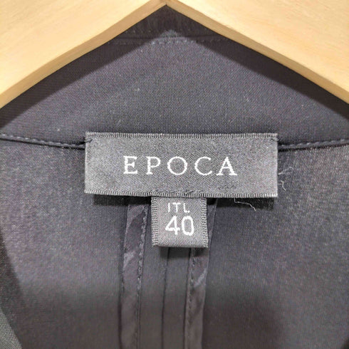 エポカ Epoca 襟元デザインテーラードジャケット フリルデザイン スカート セットアップ レディース EUR:40-42