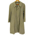 アクアスキュータム AQUASCUTUM 70-80S OLD MADE IN ENGLAND 英国製 裏地チェック ライナー付き バルマカーン ステンカラー ロング コート メンズ