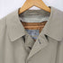 アクアスキュータム AQUASCUTUM 70-80S OLD MADE IN ENGLAND 英国製 裏地チェック ライナー付き バルマカーン ステンカラー ロング コート メンズ