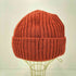 メゾンキツネ MAISON KITSUNE FOX HEAD PATCH RIBBED BEANIE レディース