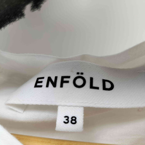 エンフォルド ENFOLD メッシュニットレイヤードカットソー レディース 38