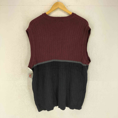 TRADER BAY コットンニットベスト メンズ import:L