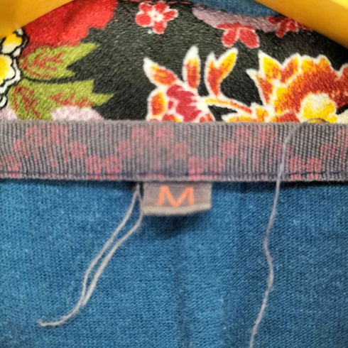 龍 和柄 刺繍&プリント ポロシャツ メンズ M
