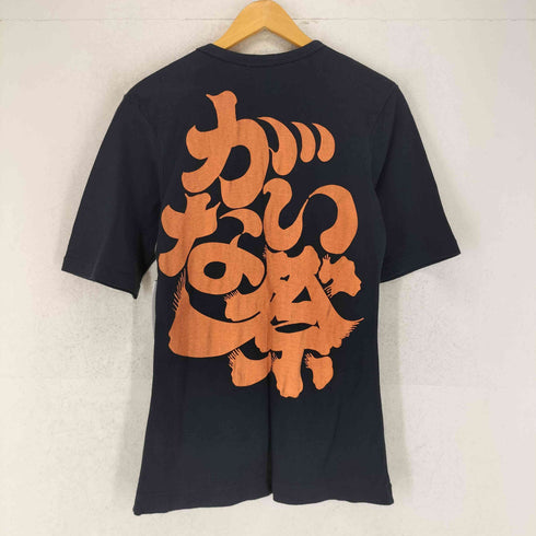 和柄 がいな祭 両面プリントクルーネックTシャツ メンズ