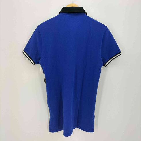 ポロラルフローレン POLO RALPH LAUREN 現行タグ CUSTOM FIT CITY NY CHAMPS ワッペン 半袖 ラガーシャツ メンズ import:S
