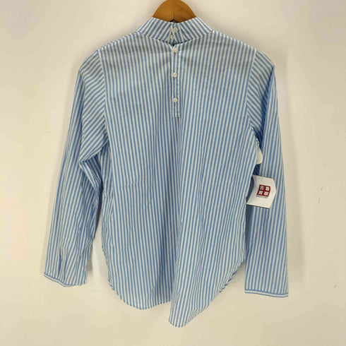 ジョンスメドレー JOHN SMEDLEY ストライプL/Sハイネックブラウス レディース