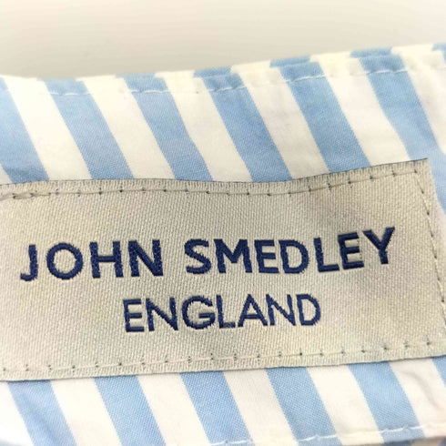 ジョンスメドレー JOHN SMEDLEY ストライプL/Sハイネックブラウス レディース