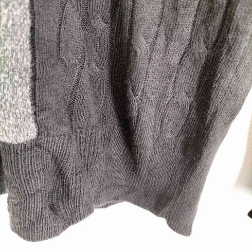 ジェフリービーン GEOFFREY BEENE 切替クルーネックニット メンズ import:XL