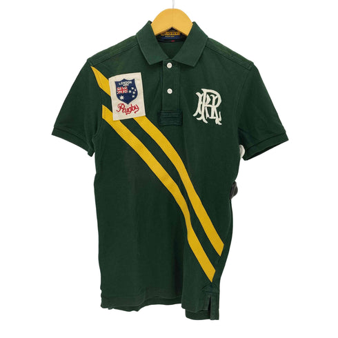 ラグビーラルフローレン Rugby Ralph Lauren LONDON ユニオンジャック ナンバリング 12 半袖 ラガーシャツ メンズ import:XS