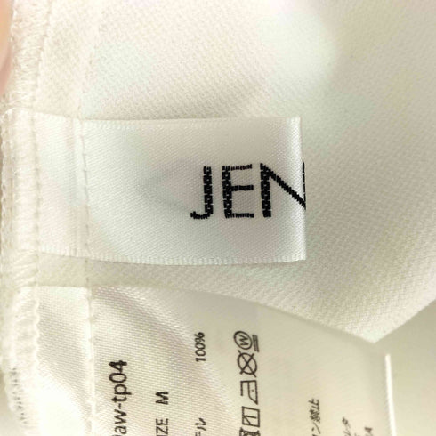 ジェンヌ JENNE くるみボタン 2way とろみ ブラウス レディース import:M