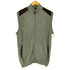 チャップス CHAPS スウェード切替ジップアップニットベスト メンズ import:M