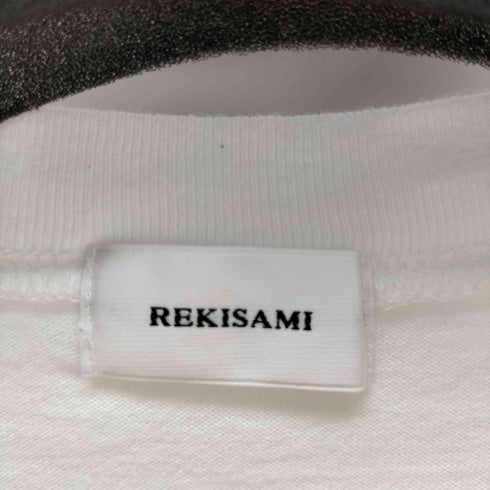 レキサミ REKISAMI 異素材切替 バックフレアS/Sカットソー レディース 1