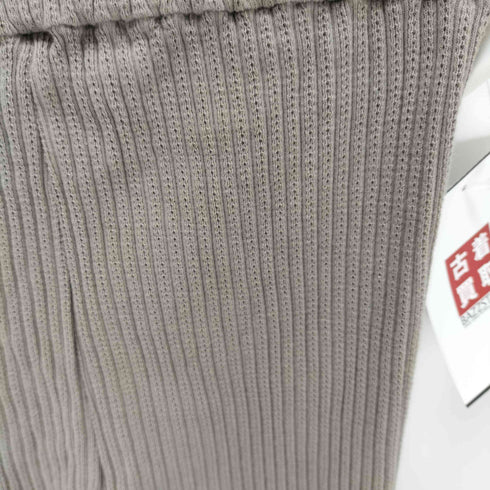 babaco Ribbed Pants リブパンツ レディース FREE