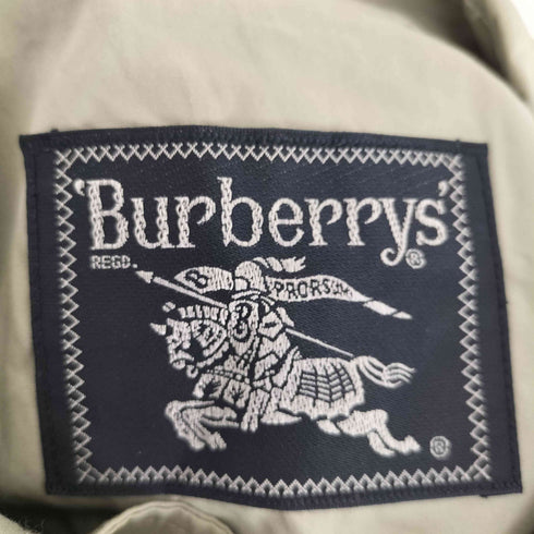 バーバリーズ BURBERRYS コットン100比翼ステンカラーコート メンズ 165