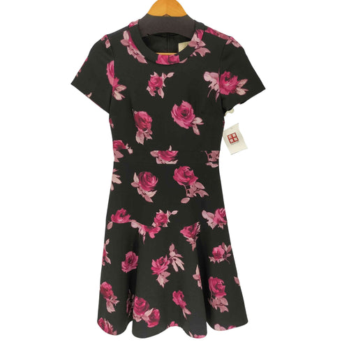 ケイトスペードニューヨーク kate spade NEW YORK 花柄ショートスリーブワンピース レディース