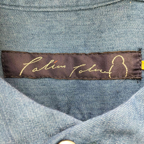 パラスパレス PALLAS PALACE デニム ギャザーワイド オールインワン レディース 0