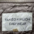タケオキクチ TAKEO KIKUCHI カウレザー ジップアップブルゾン メンズ JPN:2