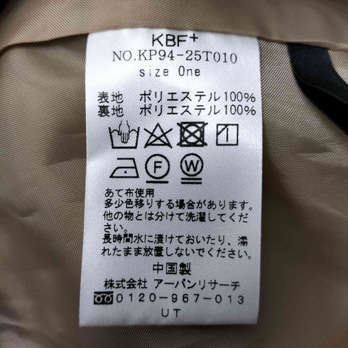 ケイビーエフ KBF + ペイズリー柄 巻きスカート レディース ONE SIZE