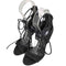 Mollini レースアップ スエードヒールパンプス レディース 37