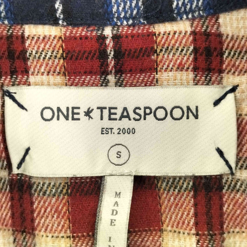 one teaspoon チェック柄 シャツジャケット レディース JPN:S