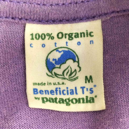 パタゴニア patagonia 90s USA製 ロゴプリントTシャツ メンズ M