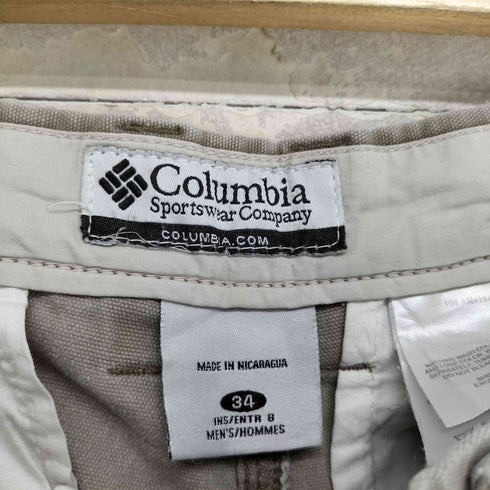 コロンビア Columbia コットンダック地ショートパンツ メンズ 34