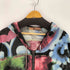 ジョンガリアーノ JOHN GALLIANO 総柄 ダブルジップニットパーカー メンズ XL