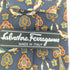 サルヴァトーレフェラガモ Salvatore Ferragamo イタリア製 総柄 鴨 カモ シルク ネクタイ メンズ