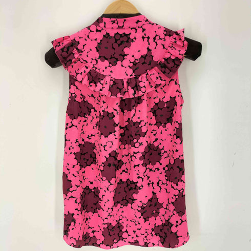 ケイトスペードニューヨーク kate spade NEW YORK 花柄ノースリーブシャツブラウス レディース XS
