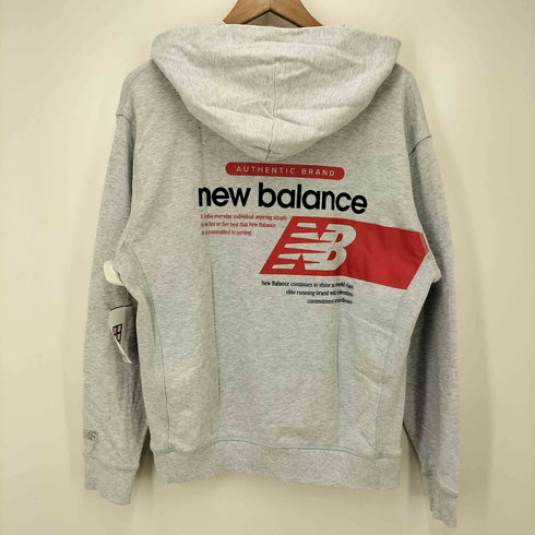 ニューバランス NEW BALANCE 両面プリント プルオーバーパーカー レディース import:S