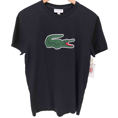ラコステ LACOSTE SLIM FIT ビッグロゴ S/S ポロシャツ メンズ import:M