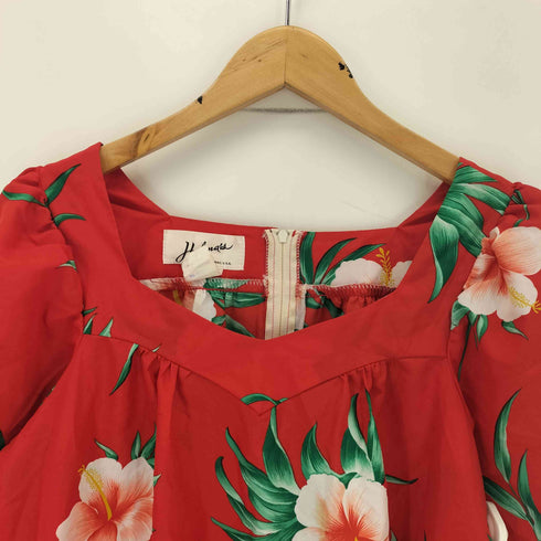 Helenas USA製 ボタニカルティアードワンピース レディース import:M