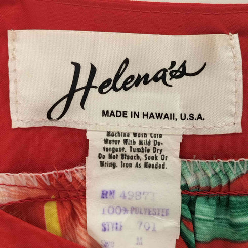 Helenas USA製 ボタニカルティアードワンピース レディース import:M