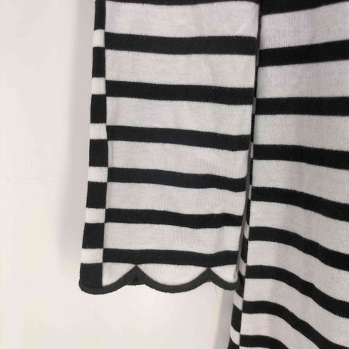 ケイトスペードニューヨーク kate spade NEW YORK ボーダーL/Sワンピース レディース XXS