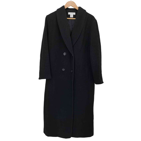 PRESTON&YORK ショールカラー パイピング ウールコート レディース 8