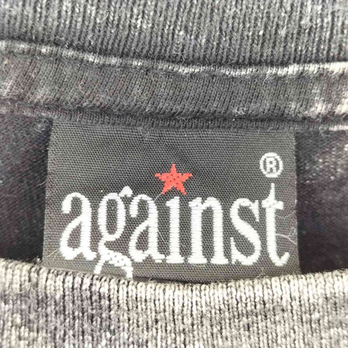 against アーティスト プリントTシャツ メンズ L