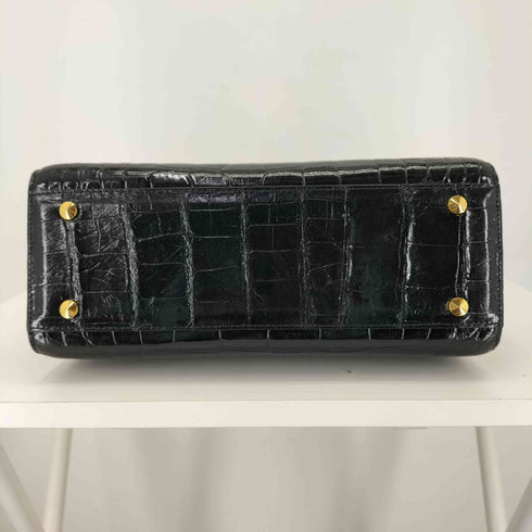 クロコダイル ハンドバッグ レディース