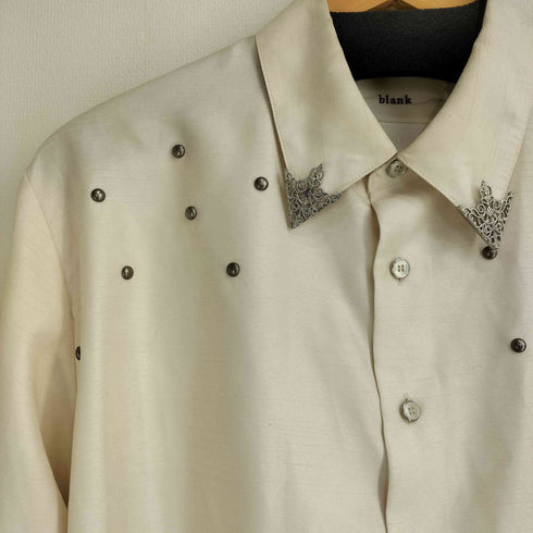 ブランク BLANK RAIN STUDS SHIRT スタッズ ウエスタン シャツ メンズ JPN:1