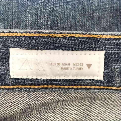 ザラ ZARA ストレートデニムパンツ メンズ FR:36-38