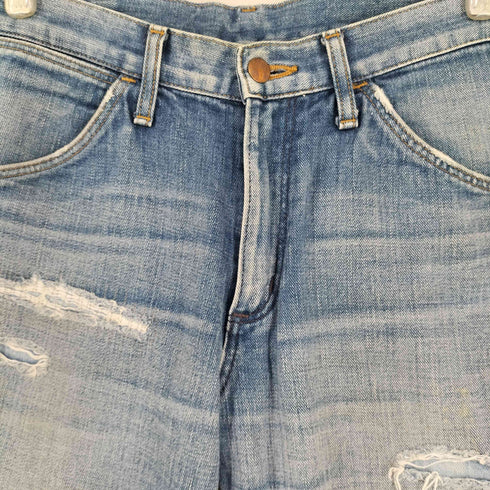ラングラー Wrangler ダメージ加工デニムパンツ メンズ S